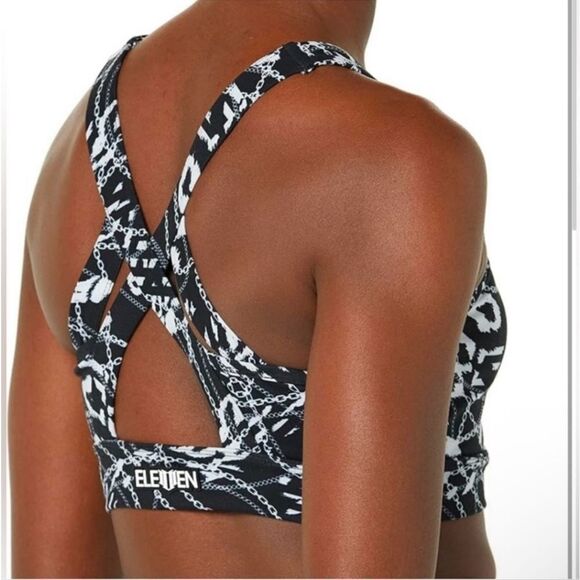 Eleven by Venus Williams Chain Print 90s Sport Bra NWT Small - Picture 9 of 9